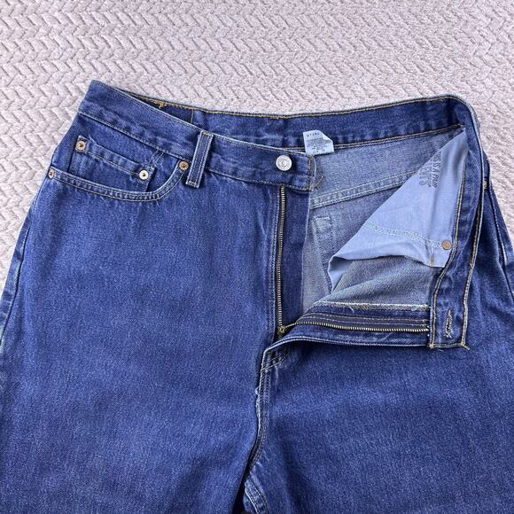 VTG Levi's Womens Tapered Leg 550 Jeans Relaxed Fit 1999 High Rise Size 16W L‎ - Picture 3 of 16